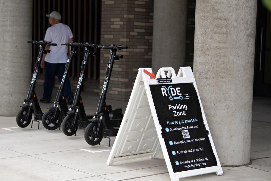 A new scooter share program has opened in Vancouver. It&rsquo;s based at the AC Marriott Vancouver Waterfront.