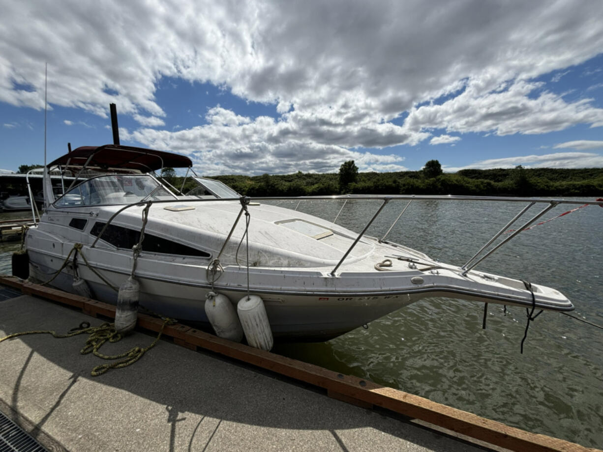 Five abandoned boats were removed from Lake River by the Port of Ridgefield in late July.