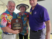 The Camas Lions Club recently recognized Brian M.