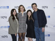 Lauren Neustadter, from left, Jennifer Garner, Laura Dave, and Josh Singer attend a special screening and discussion of the Apple TV+ limited series "The Last Thing He Told Me" at the 92nd Street Y on Tuesday, April 11, 2023, in New York.