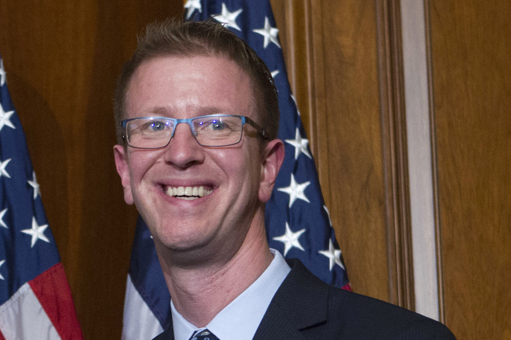 FILE - Rep. Derek Kilmer, D-Wash., is pictured on Capitol Hill in Washington, Jan. 3, 2017. Five months after holding its presidential primaries, Washington state is looking further down the ticket to select candidates to compete for federal and state offices in November. A handful of retirements, including Kilmer, have injected some excitement into primaries for this left-leaning state.