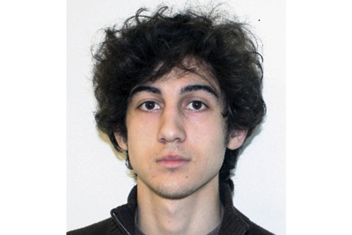 FILE - This photo released by the Federal Bureau of Investigation on April 19, 2013, shows Dzhokhar Tsarnaev, the man convicted of carrying out the April 2013 Boston Marathon bombing attack.