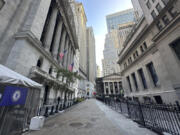 FILE - The New York Stock Exchange is shown on Aug. 21, 2024, in New York.