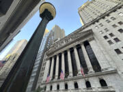 The New York Stock Exchange is shown on Wednesday, Aug. 21, 2024, in New York.