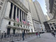 The New York Stock Exchange is shown on Wednesday, Aug. 21, 2024, in New York.