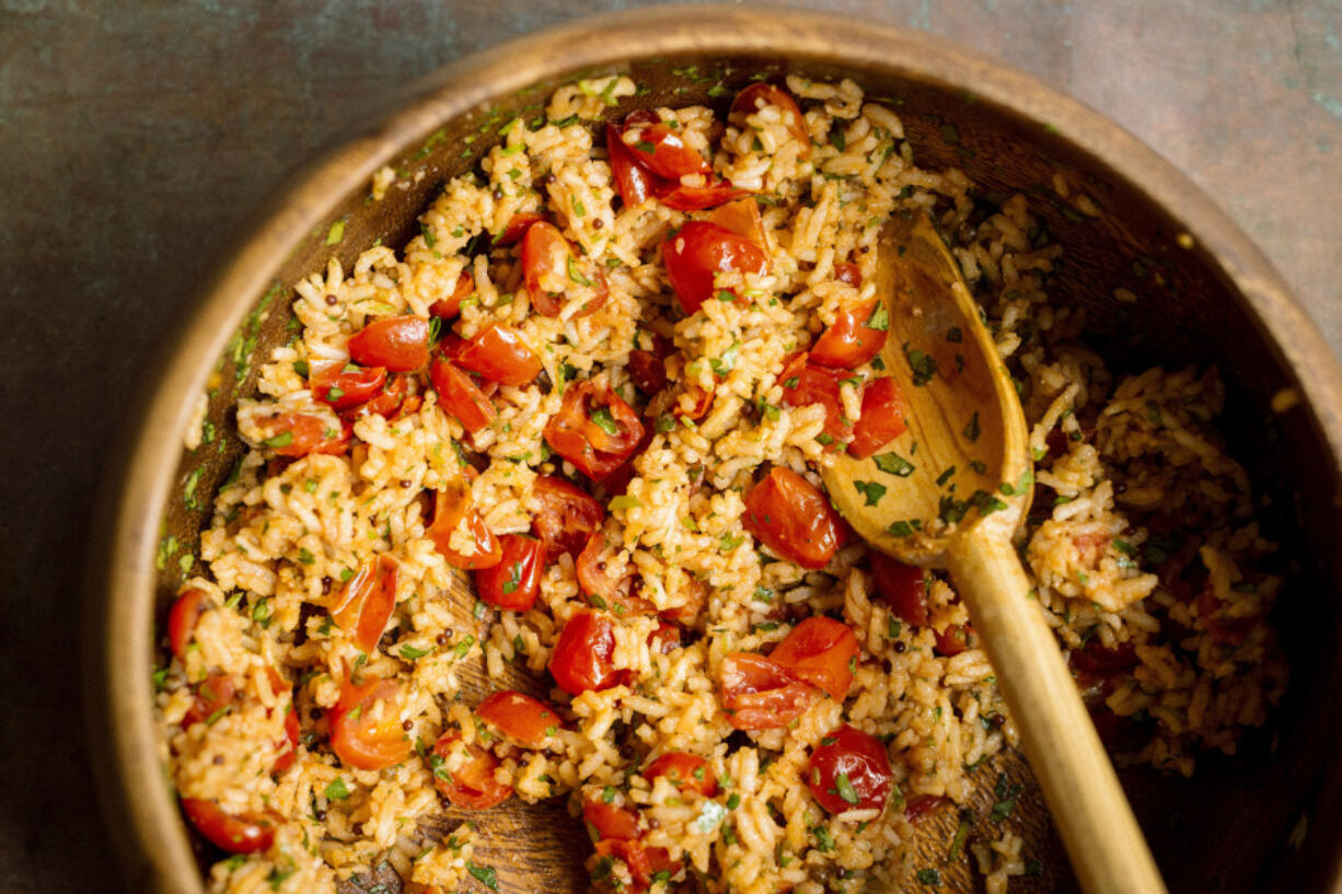 Indian Tomato Rice (Milk Street)