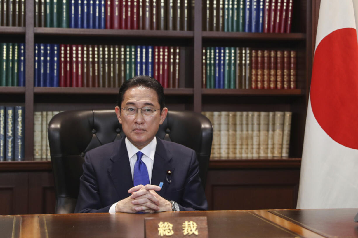 FIEL - Japan&#039;s former Foreign Minister Fumio Kishida poses for a portrait picture following his press conference at the headquarters of the Liberal Democratic Party after he was elected as party president in Tokyo, on Sept. 29, 2021.