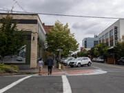 A view of Main Street in downtown Vancouver. New taxes proposed to balance the city's budget include a tax on parking and one on admissions or movie tickets.