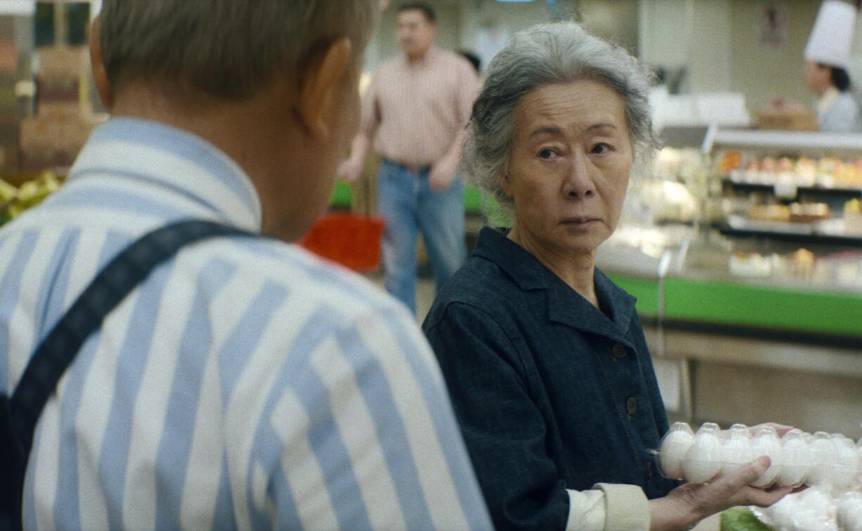 This image released by Apple TV+ shows Yuh-Jung Youn in a scene from &ldquo;Pachinko.&rdquo; (Apple TV+ via AP)