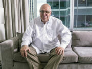 FILE - Filmmaker Errol Morris poses for a portrait to promote his film, &ldquo;The Pigeon Tunnel&rdquo; a documentary about John le Carr&eacute;, during the Toronto International Film Festival in Toronto on Sept. 12, 2023. Morris&rsquo; latest film, &ldquo;Separation,&rdquo; premiered at the Venice Film Festival on Thursday.