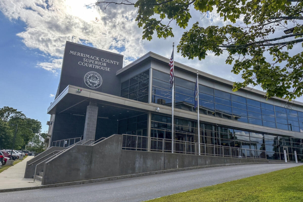 The exterior of the Merrimack County Superior Courthouse in Concord, N.H., is seen Friday, Aug. 23, 2024.