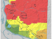 The Clark Country Aging Readiness Plan looks at a variety of infrastructure in the county including transportation, disaster preparedness and the number of grocery stores and farmers markets within a half mile.