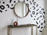 Wall stickers are a fun and easy way to glam up walls.