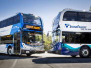 Sound Transit in the Seattle area has run some version of double-decker buses since at least 2019. C-Tran could be the first transit agency in the Vancouver-Portland area to run the buses.