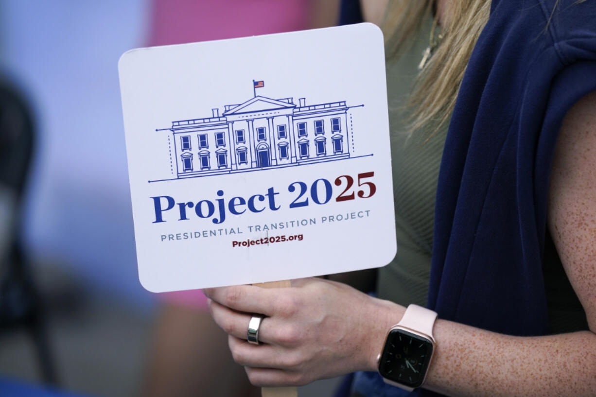 New polling from a political action committee that helps elect House Democrats shows that Project 2025, a presidential transition project published by the Heritage Foundation, is unpopular in multiple swing districts, including Washington's 3rd Congressional District.