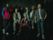 From left: Otis Jones IV, Landen Gonzalez, Lark Detweiler, Daniel Durant, Mars Rucker and James Oliver of &ldquo;American Idiot,&rdquo; the Center Theatre Group/Deaf West Theatre production, pose for a portrait on Aug. 25 in Los Angeles.