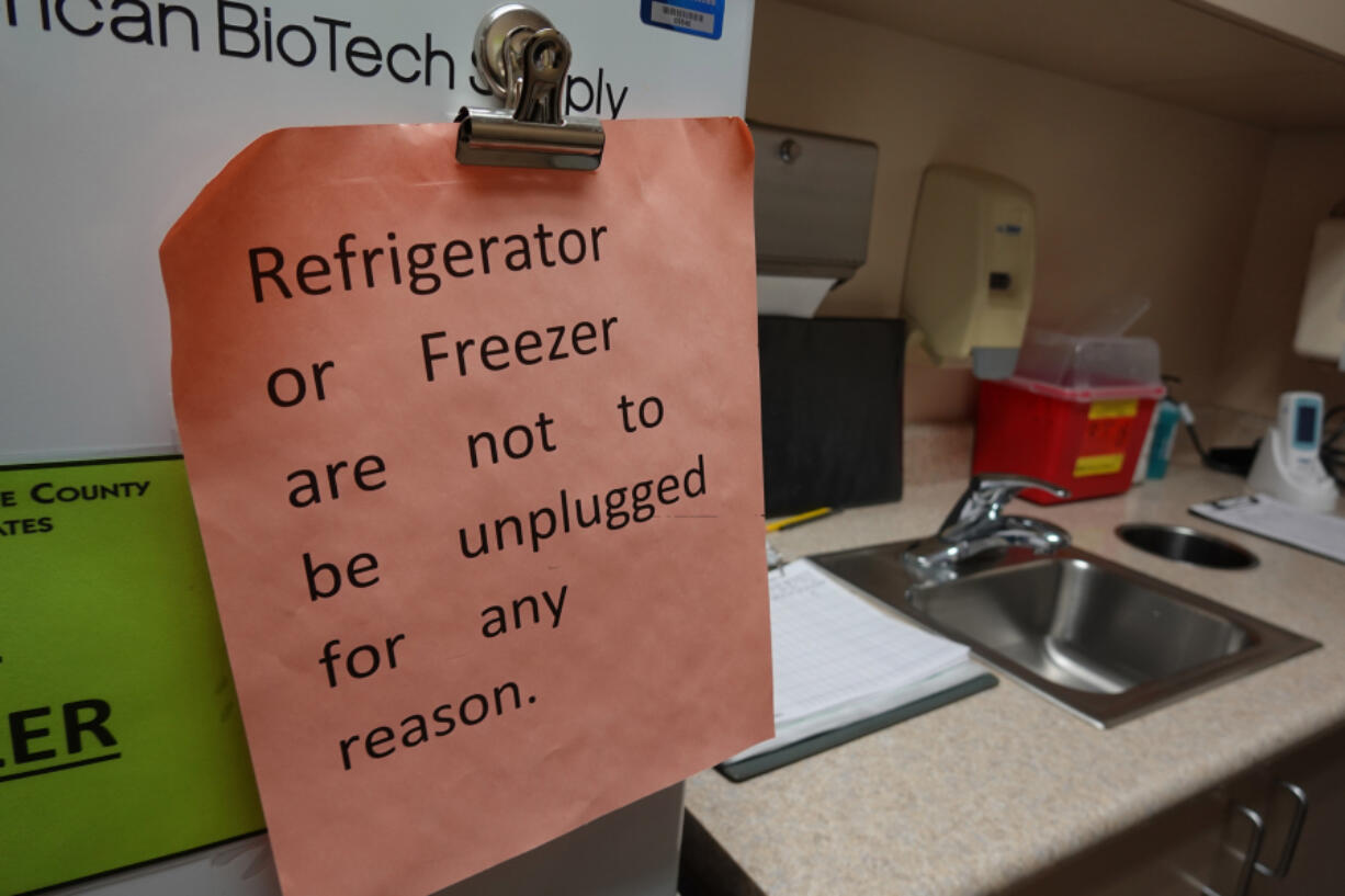 An unplugged refrigerator could spoil the vaccines inside, costing the practice thousands of dollars.