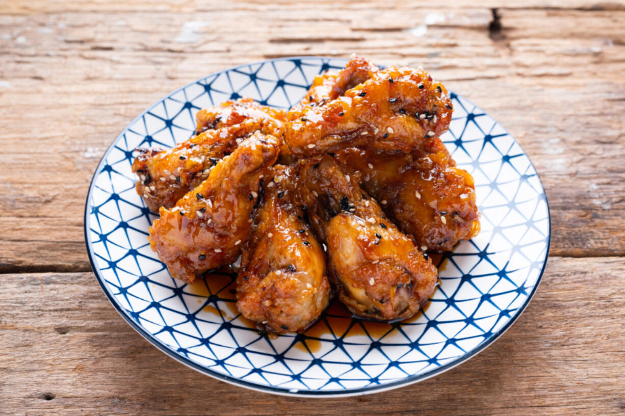 These spicy-sweet, and very sticky, wings are made with everyone&rsquo;s favorite soda.