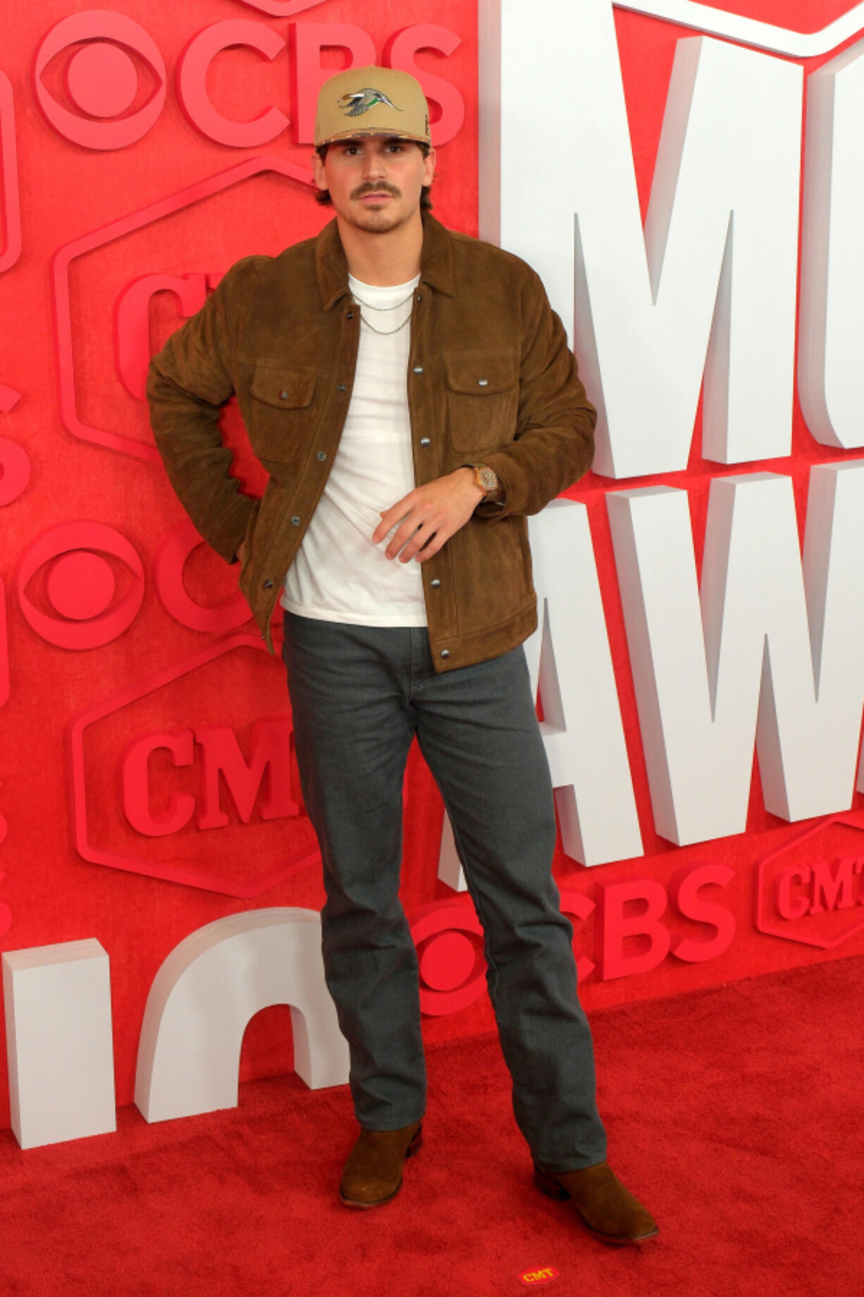 Tucker Wetmore attends the 2024 CMT Music Awards at Moody Center on April 7 in Austin, Texas.