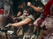 Paul Mescal in a scene from &ldquo;Gladiator II.