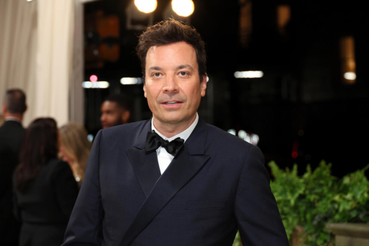 Jimmy Fallon attends the 2024 Met Gala at the Metropolitan Museum of Art on May 6 in New York.