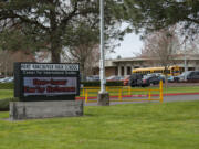 Fort Vancouver High School is seen April 11, 2017.