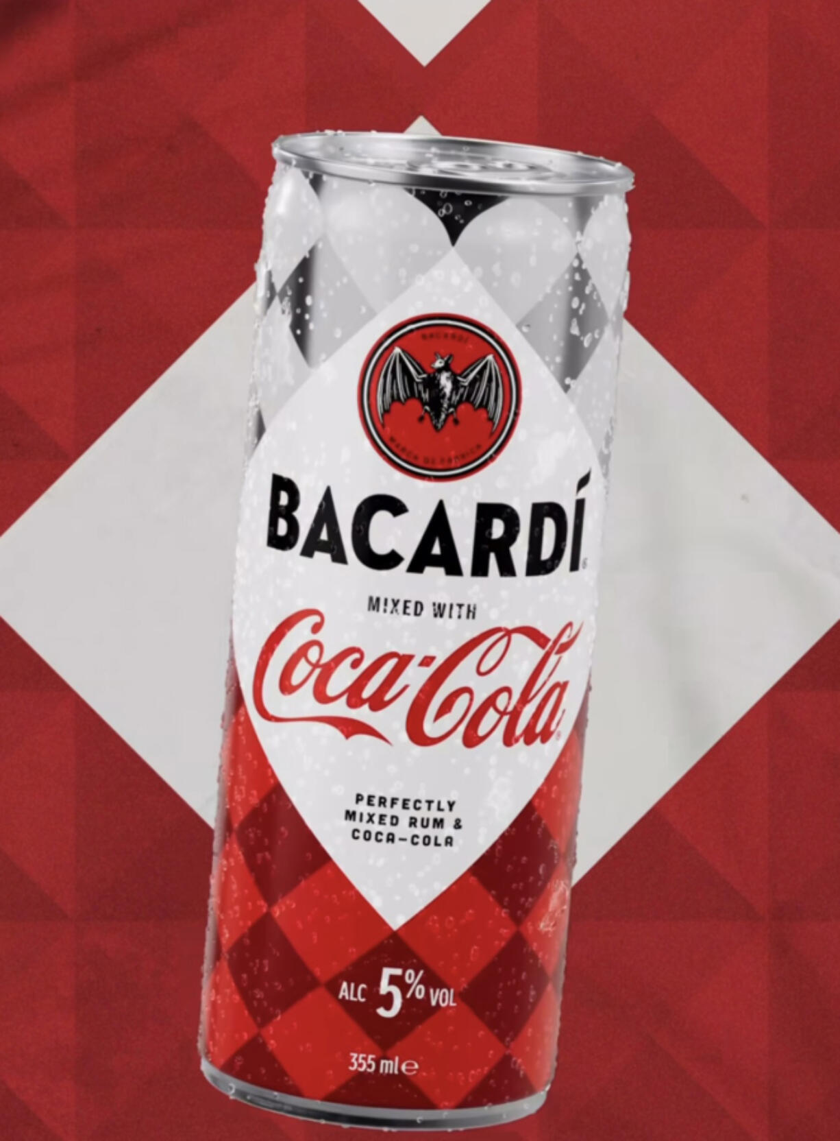 Bacardi Mixed with Coca-Cola will debut in parts of Europe and Mexico in 2025.