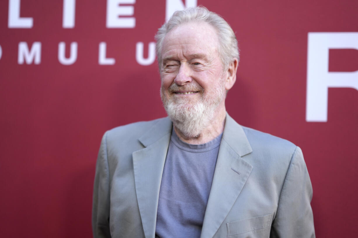 Ridley Scott arrives Aug. 12 at the premiere of &ldquo;Alien: Romulus&rdquo; at the TCL Chinese Theatre in Los Angeles.