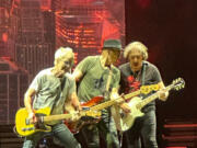 REO Speedwagon performs at Ameris Bank Amphitheatre in Alpharetta, Georgia, on Aug. 17, 2024.