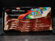 Minnesota food companies General Mills and Hormel joined forces to release a Cinnamon Toast Crunch-coated bacon.