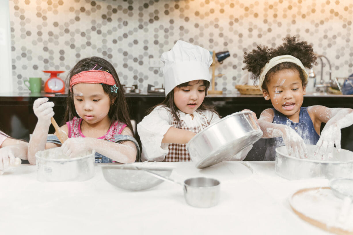 Children may need to have frequent joyful experiences involving food to overcome the anxiety that many kids have around tasting the unfamiliar. Over time, cooking with your children can help build that confidence and provide rich sensory experiences.