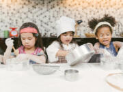 Children may need to have frequent joyful experiences involving food to overcome the anxiety that many kids have around tasting the unfamiliar. Over time, cooking with your children can help build that confidence and provide rich sensory experiences.