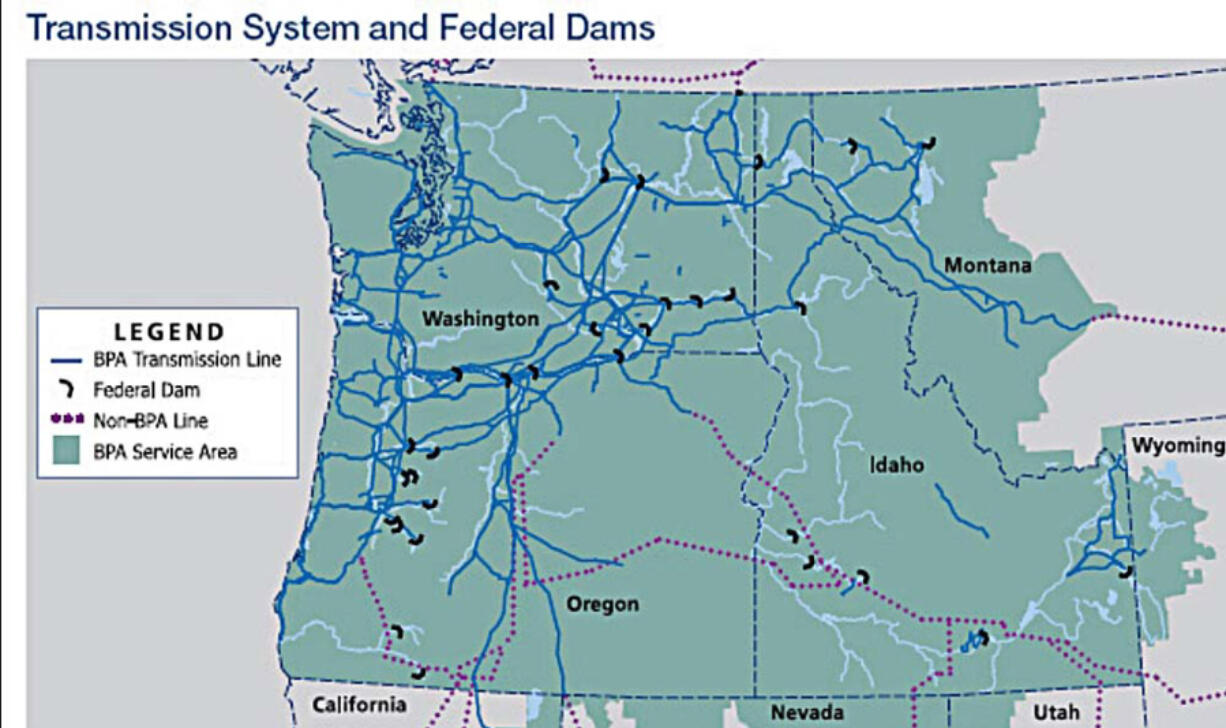 The Bonneville Power Administration&rsquo;s 15,000+ miles of high-voltage lines account for 75% of the PNW&rsquo;s grid. But blank spots exist east of the Cascades where renewable energy is being produced.