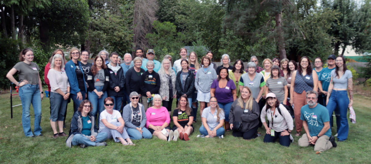 A volunteer appreciation event was held for Furry Friends nonprofit cat rescue volunteers Aug. 24.