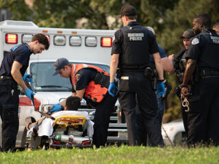 Firefighters and First Responders Work in Heat Wave photo gallery