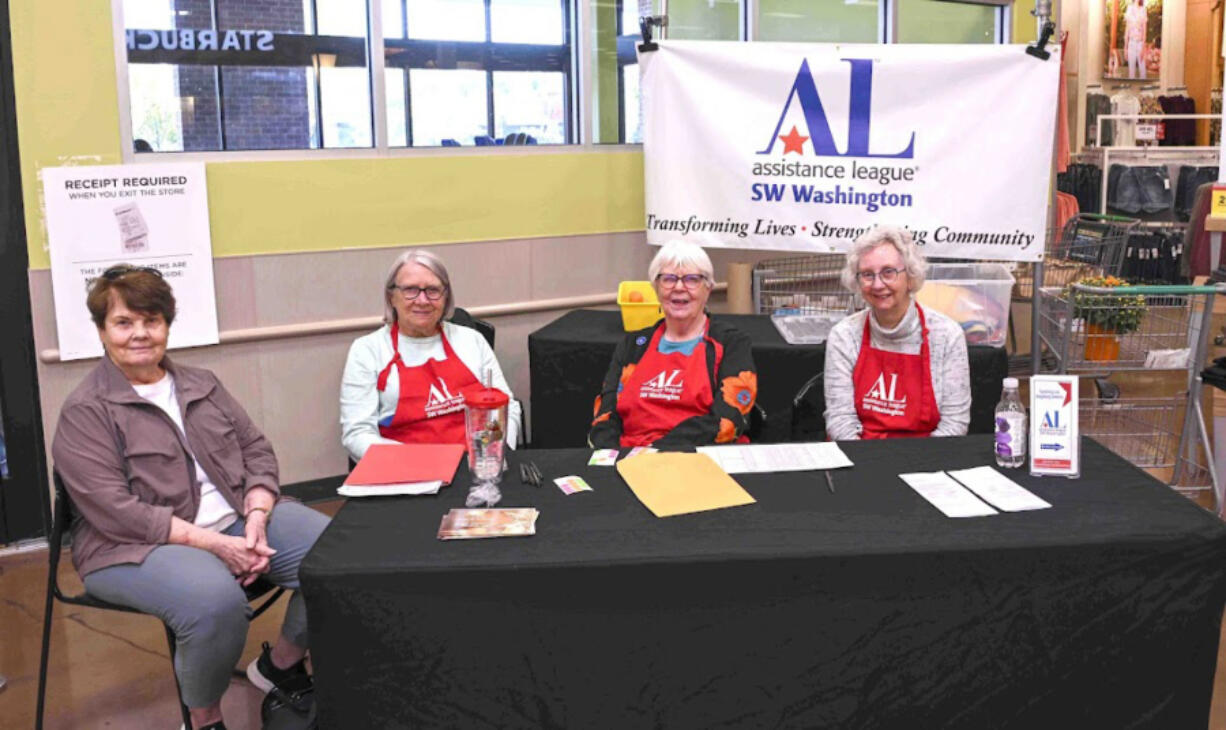 Assistance League Southwest Washington member volunteers recently went shopping at Fred Meyer for back-to-school clothing with 99 local youths living in out-of-home care.