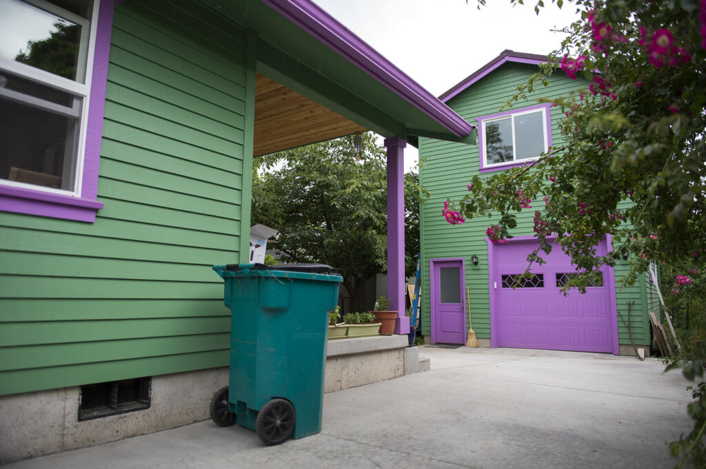 Jennifer and Mark Wyld of Vancouver completed construction of their backyard accessory dwelling unit.