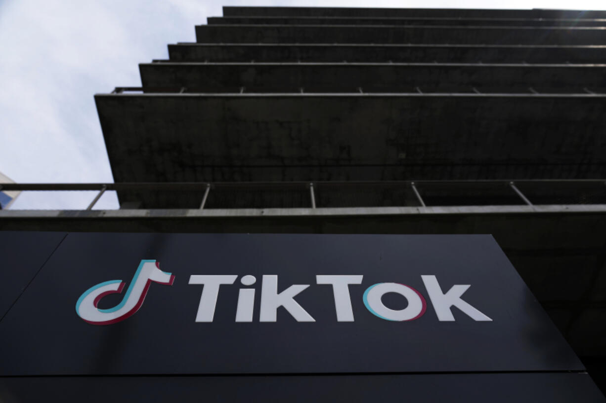 FILE - The TikTok Inc. building is seen in Culver City, Calif., on March 17, 2023.