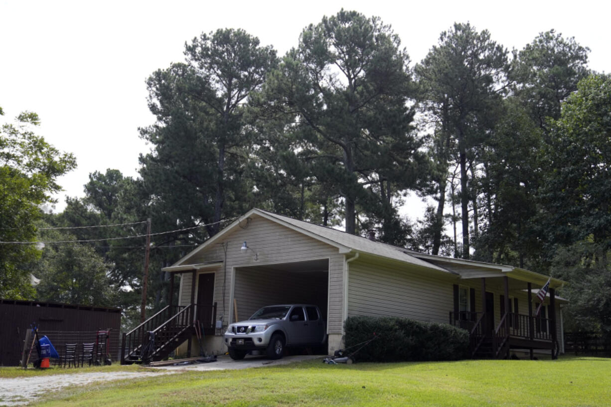 The rental home of Colt Gray, the 14-year-old suspect who has been charged as an adult with murder in the shootings Wednesday, Sept. 4., at Apalachee High School, is shown Thursday, Sept. 5, 2024, in Winder, Ga.