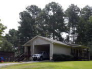 The rental home of Colt Gray, the 14-year-old suspect who has been charged as an adult with murder in the shootings Wednesday, Sept. 4., at Apalachee High School, is shown Thursday, Sept. 5, 2024, in Winder, Ga.