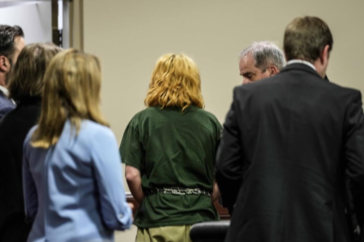 Colt Gray leaves the the Barrow County courthouse after his first appearance for the Wednesday shooting at Apalachee High School, Friday, Sept. 6, 2024, in Winder, Ga.