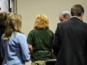 Colt Gray leaves the the Barrow County courthouse after his first appearance for the Wednesday shooting at Apalachee High School, Friday, Sept. 6, 2024, in Winder, Ga.