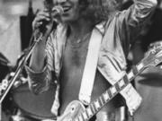 FILE - Peter Frampton performs during a concert at JFK Stadium in Philadelphia Saturday, June 11, 1977.