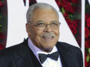 FILE - James Earl Jones arrives at the Tony Awards on June 12, 2016, in New York.