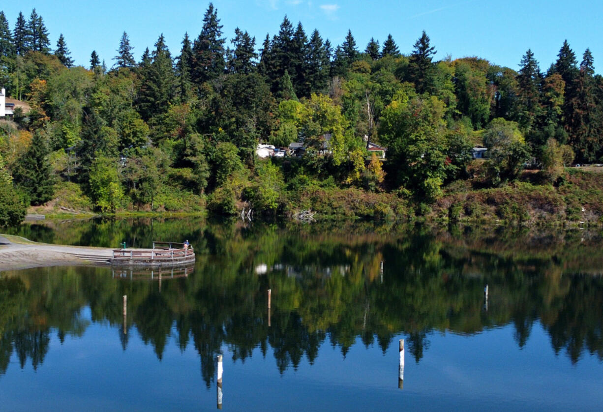 Clark County plans improvements at Klineline Pond.