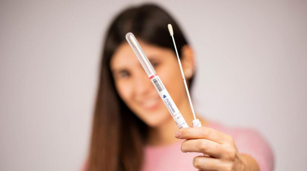 Using a small swab, women will soon be able to collect their own samples for cervical cancer screenings, though health care providers in Clark County aren't planning to adopt the tests soon.