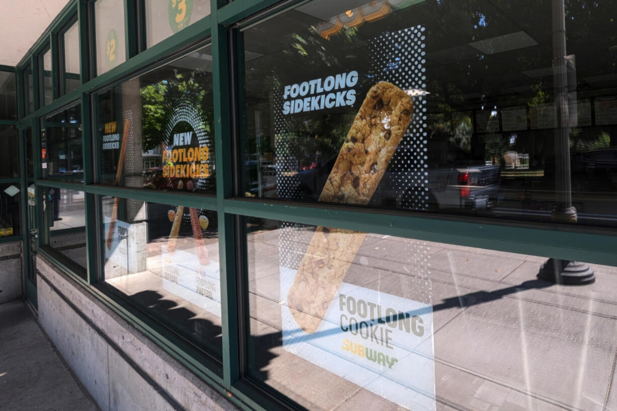 The Subway on Eighth Street in downtown Vancouver is among those that have closed across Clark County. The store appears to have been abandoned, according to a lawsuit filed by its landlord.