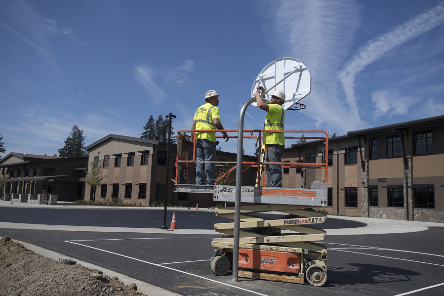 The Washougal School District is buying 31 acres north of city limits for a future school campus. Leaders say the could envision developing something like the Jemtegaard Middle School/Columbia River Gorge Elementary campus, which was built in 2017.