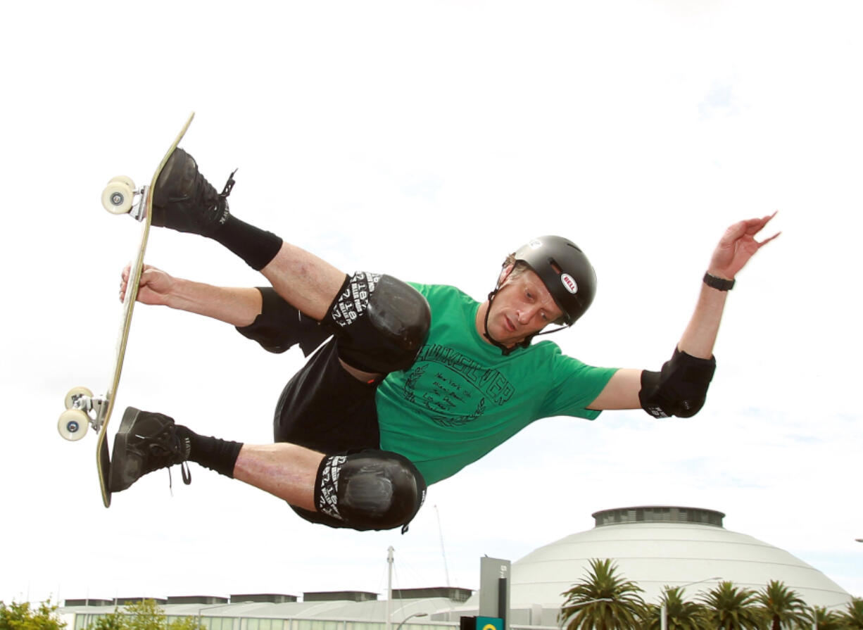 American skateboarder Tony Hawk performs Dec. 3, 2010, at the Sydney 500 Grand Finale on the Sydney Olympic Park Street Circuit in Sydney. Hawk wanted &ldquo;Tony Hawk&rsquo;s Pro Skater&rdquo; to be an authentic representation of not only the sport but its culture.