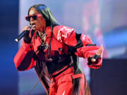 Ciara performs onstage during the Strength of a Woman&rsquo;s MJB &Ccedil;&fnof;&uacute;Celebrating Hip Hop 50&Ccedil;&fnof;&ugrave; Concert in Partnership with Mary J. Blige, Pepsi, and Live Nation Urban at State Farm Arena on May 12, 2023, in Atlanta.